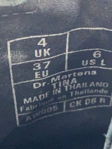 商品画像：サイドゴアブーツ/UK4/BLK 5