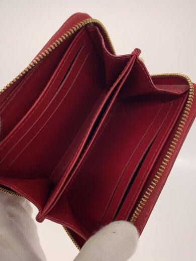 商品画像：ジッピー・コインパース_モノグラム・ヴェルニ/エナメル/RED/レディース// 4