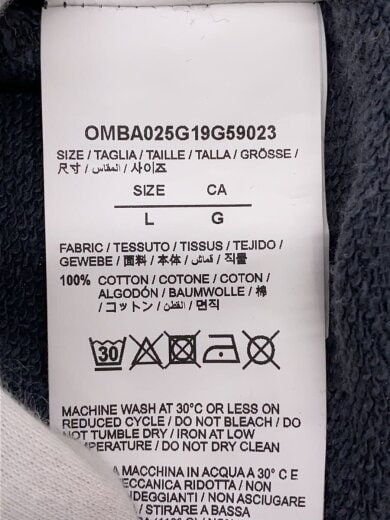 商品画像：スウェット/L/コットン/GRY/OMBA025G19G59023// 4