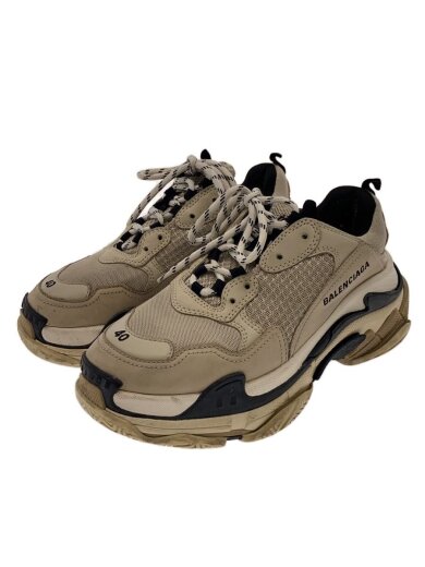 商品画像：ローカットスニーカー/26.5cm/BEG/533888/TRIPLE S TRAINERS/カウンターダメージ有// 1