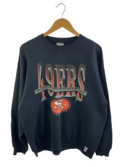 90s/49ERS/スウェット/XL/--/BLK