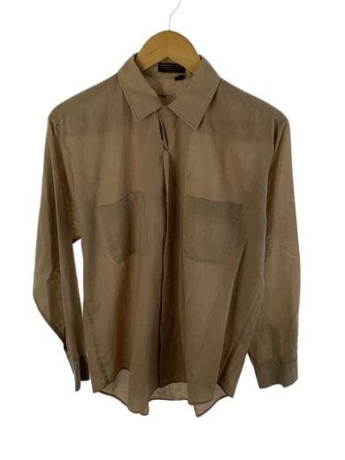 商品画像：60S/Permanent Press/オープンカラーシャツ/M/ポリエステル/BEG 1