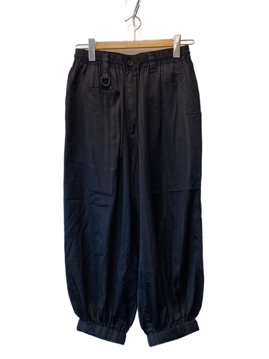 Y-3 / 3S PANTS/XS/キュプラ/BLK/ストライプ/IN4350//