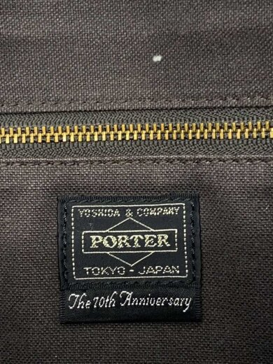 画像：PORTER70周年記念/ショルダーバッグ/レザー/BRW/無地5