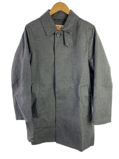 商品画像：ステンカラーコート/36/ウール/GRY/無地/G152APFCO0004P 1