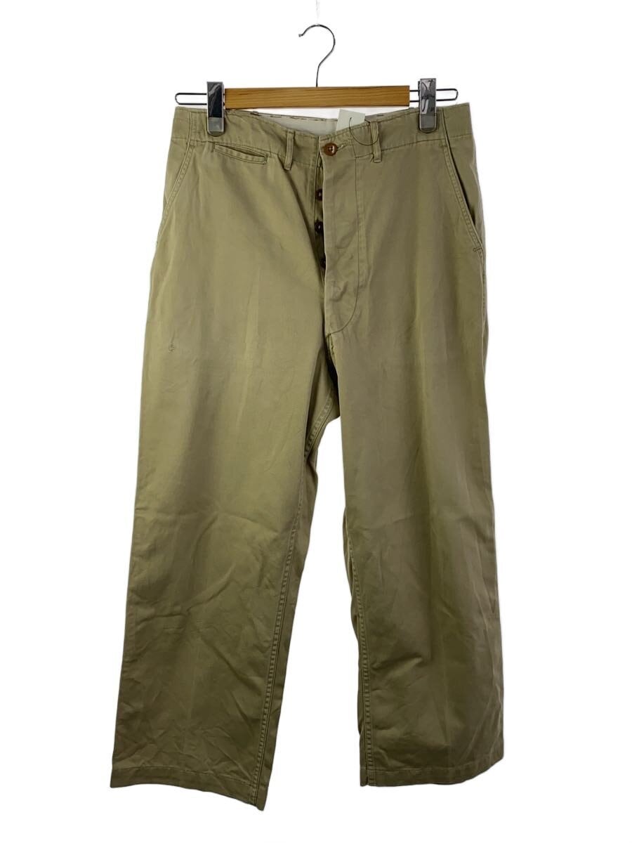 US.ARMY / M-45/チノトラウザー/32/コットン/BEG/55-T-10230