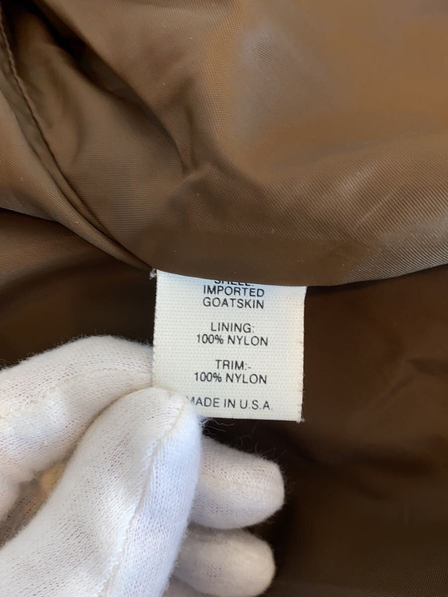 L.L.Bean / 80s/A-2/フライトジャケット/SCOVILL ZIP/44/牛革/BRW