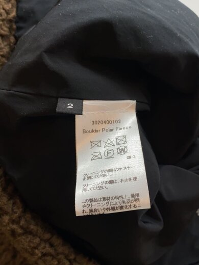 商品画像：フリースジャケット/2/ポリエステル/BRW/3020400102 4