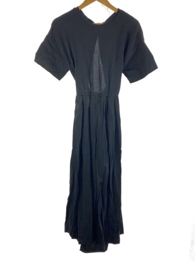 商品画像：半袖ワンピース/2/コットン/BLK 1