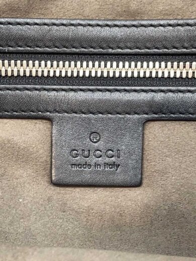 商品画像：クラッチバッグ_グッチシマ/レザー/BLK/総柄 5