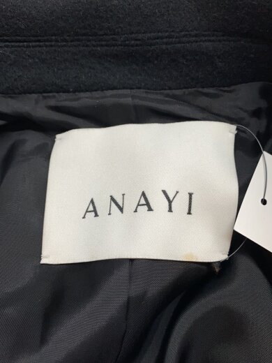 商品画像：コート/38/ウール/BLK/102127-17-250-95-380 3