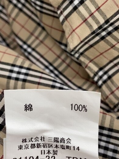 商品画像：ノバチェックシャツ/L/コットン/BEG/チェック 4