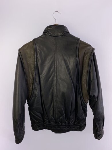 商品画像：レザージャケット・ブルゾン/M/羊革/BLK 2