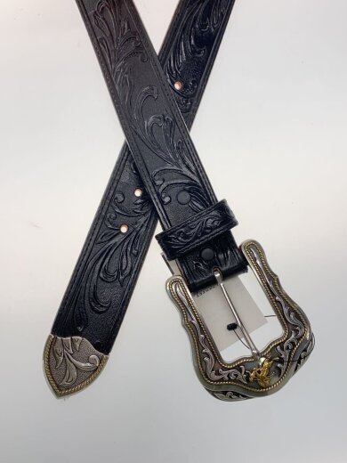 商品画像：ベルト/レザー/BLK/メンズ/C41513 2