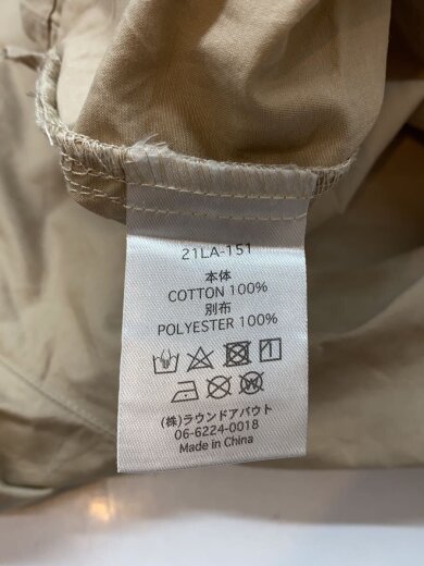 商品画像：半袖シャツ/L/コットン/BEG/21LA-151 4