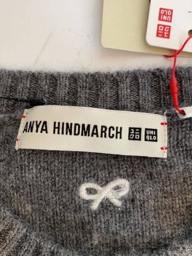 商品画像：ニット・セーター(薄手)/L/カシミア/GRY 3