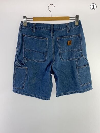 商品画像：ショートパンツ/32/デニム/IDG/無地/B28-STW 2