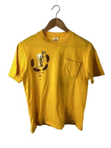 商品画像：70s/stammgast/Tシャツ/M/コットン/YLW// 1