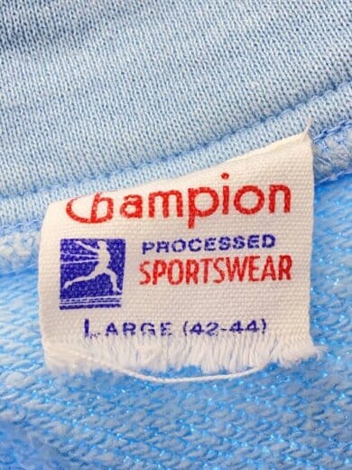 商品画像：60sランナーズタグ復刻/TALON/L/コットン/BLU/C3-4020 3