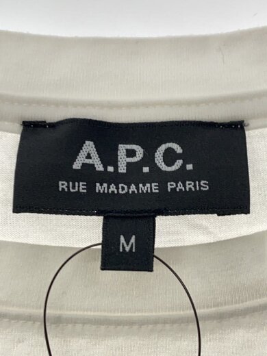 商品画像：半袖カットソー/M/コットン/WHT/25085-1-97261 3