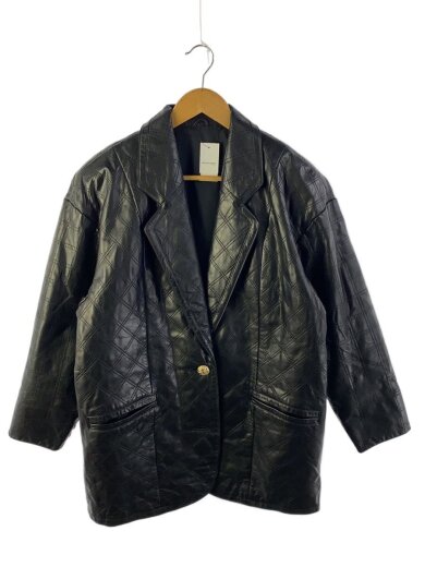 商品画像：レザージャケット・ブルゾン/FREE/牛革/BLK/161 1