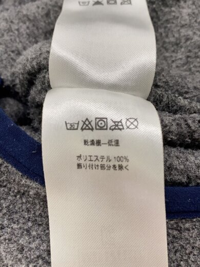 商品画像：フリースジャケット/S/ポリエステル/GRY/25580FA117 4