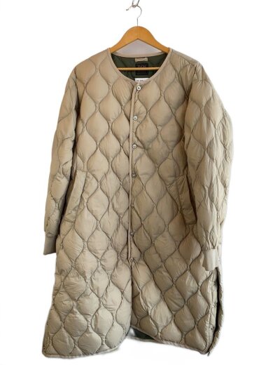 商品画像：ダウンジャケット/XL/ナイロン/CRM/taion-104lsbpml-1long 1