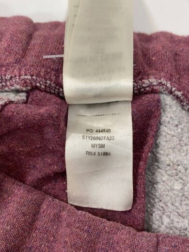 商品画像：スウェットパンツ/S/コットン/BRD/26067 5