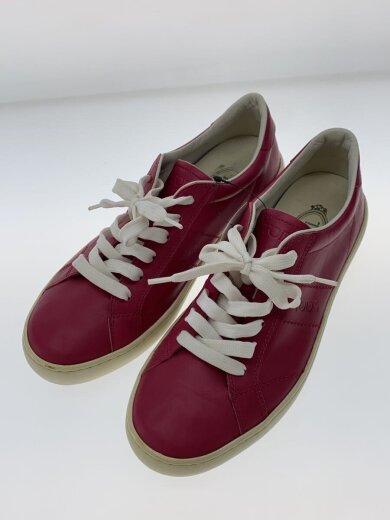 商品画像：ローカットスニーカー/US6.5/RED/レザー 2