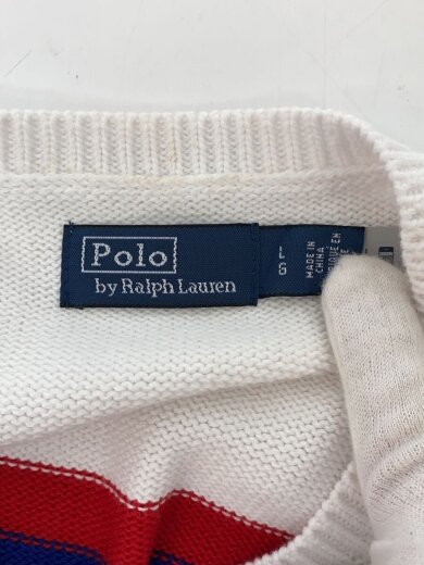 商品画像：カーディガン(薄手)/L/コットン/マルチカラー/ボーダー 3