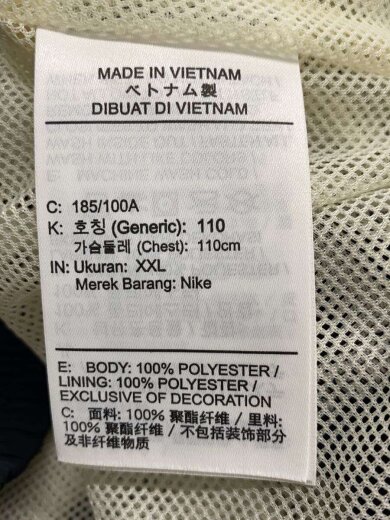 商品画像：ジャケット/XXL/ポリエステル/BLK 4