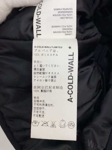 商品画像：中綿ベスト/M/ポリエステル/BLK 4