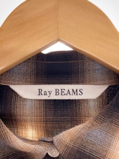 商品画像：オンブレチェックビックシャツ/ワイドパンツ/one/ポリエステル/BRW/オンブレCK 3