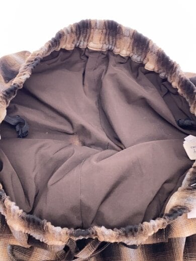 商品画像：オンブレチェックビックシャツ/ワイドパンツ/one/ポリエステル/BRW/オンブレCK 6