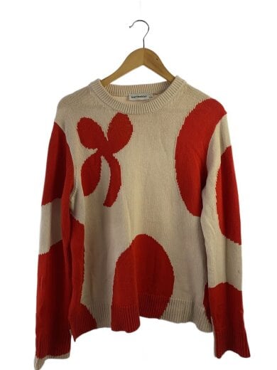 商品画像：ニット・セーター(厚手)/S/コットン/RED 1