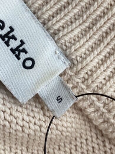 商品画像：ニット・セーター(厚手)/S/コットン/RED 4