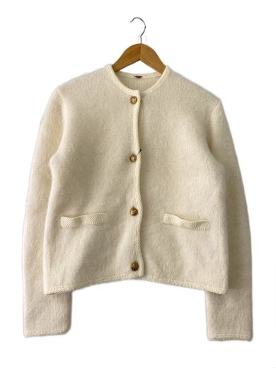 商品画像：アルパカニットカーデジャケット/ジャケット/0/ナイロン/IVO/09WNJ244003 1