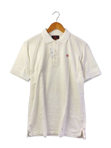 商品画像：ポロシャツ/L/コットン/WHT/BRG002POL-000// 1