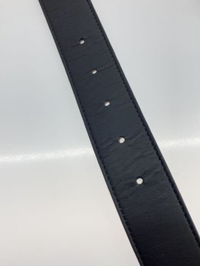 商品画像：18SS/Studded Logo Belt/ベルト/レザー/BLK/無地/メンズ// 4