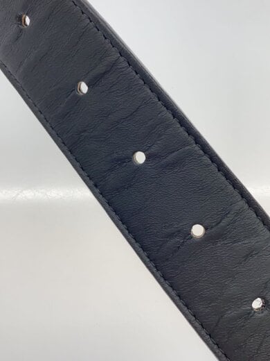 商品画像：18SS/Studded Logo Belt/ベルト/レザー/BLK/無地/メンズ// 6