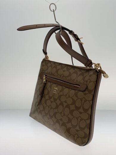 商品画像：ショルダーバッグ/レザー/CRM/総柄/F77885 2