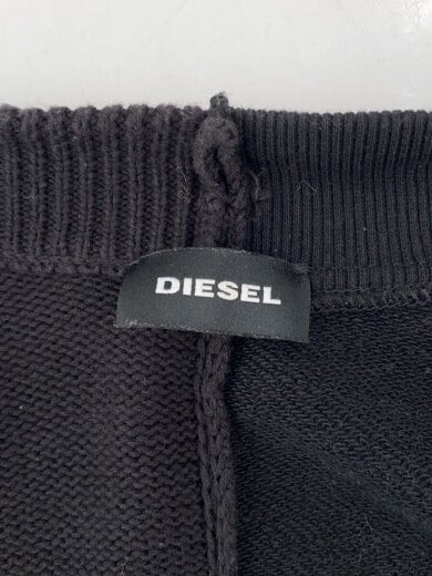 商品画像：ニットスウェット切替rジャケット/S/コットン/BLK/A00603 3