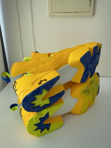 商品画像：INSTAPUMP FURY SHOES/27cm/YLW 4