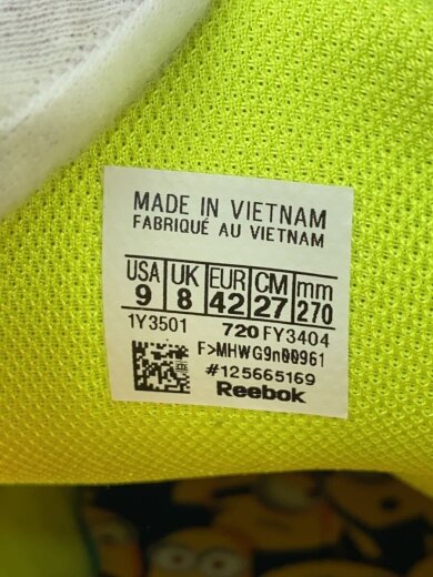 商品画像：INSTAPUMP FURY SHOES/27cm/YLW 5