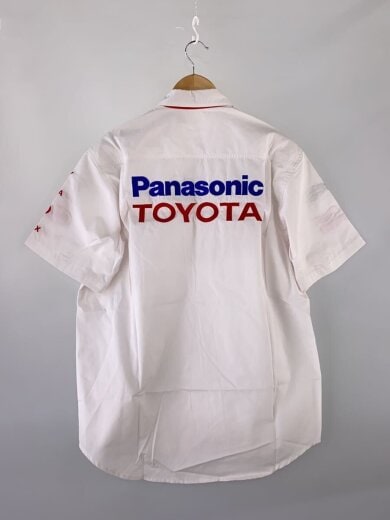 商品画像：Panasonic/レーシングピットシャツ/L/ポリエステル/WHT// 2