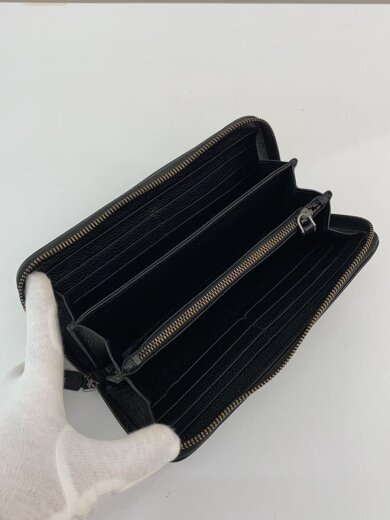 商品画像：長財布/レザー/BLK/メンズ 4