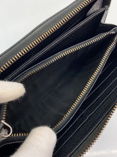 商品画像：長財布/レザー/BLK/メンズ 5