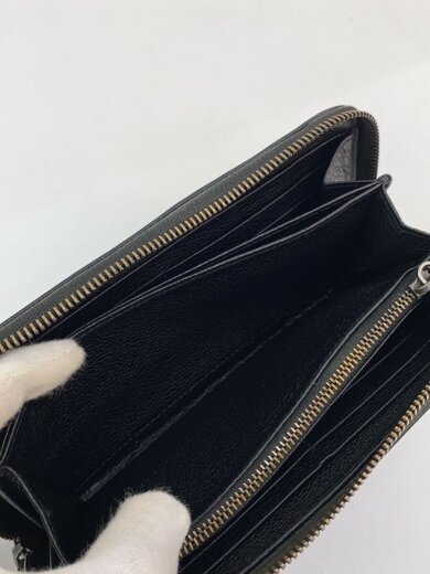 商品画像：長財布/レザー/BLK/メンズ 7