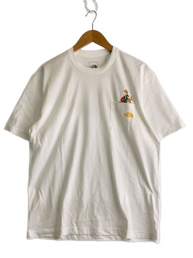 商品画像：S/S FD Flower Logo Tee/S/コットン/WHT/無地/nt32638// 1