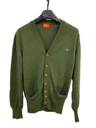 画像：Vivienne Westwood RED LABELカーディガン(薄手)/S/ウール/KHK/無地/356-173311